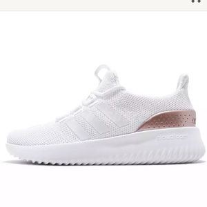Adidas Cloudfoam Ultimate white and rose gold